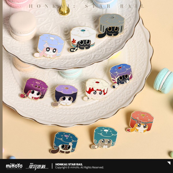 miHoYo Honkai Star Rail Ruan Mei's Creation Series Chibi Badge Collectible Accessories